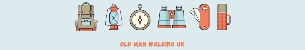 Old man walking UK