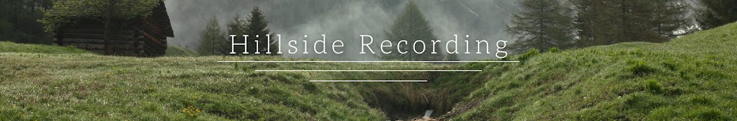 Hillside Recording Banner
