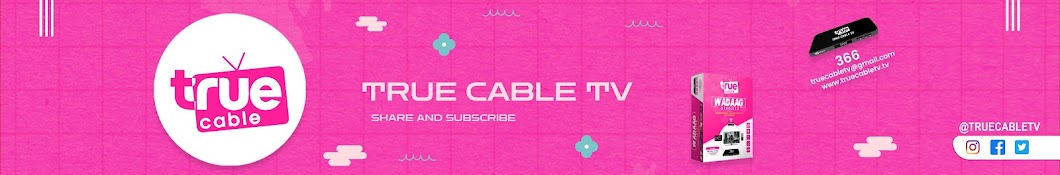True Cable Tv Banner