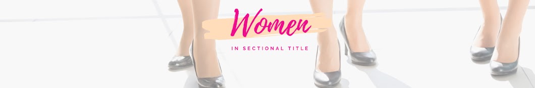 Women in Sectional Title