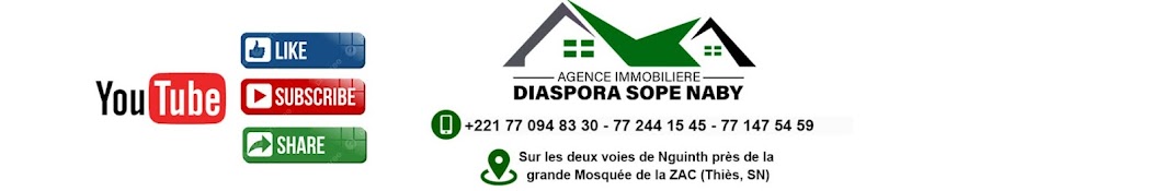 Agence Immobilière Diaspora Sope Naby