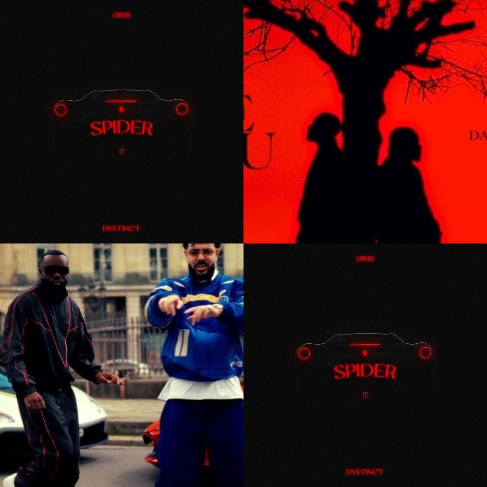 'GIMS & Dystinct - SPIDER (Paroles/Lyrics)' (TV RAP INTERNATIONAL 2) and more