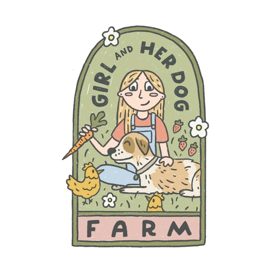 Girl And Her Dog Farm - YouTube