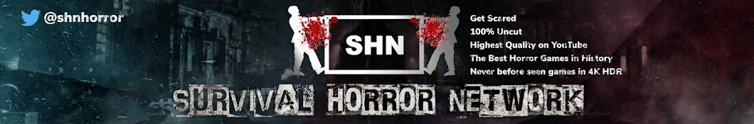 SHN Survival Horror Network Banner