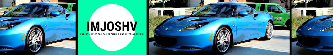 IMJOSHV - Car Detailing and Reconditioning Tips Banner