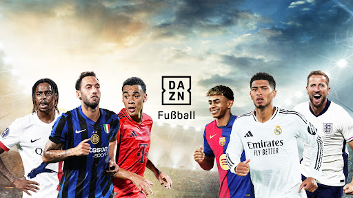 DAZN Fußball banner