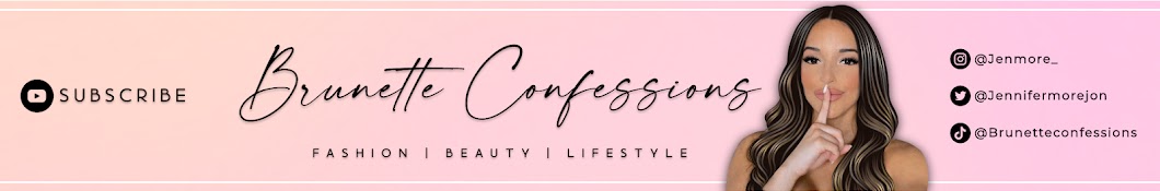 Brunette Confessions Banner