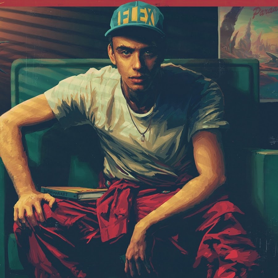 Nickrock. Rap Fanatic. Logic album Cover.