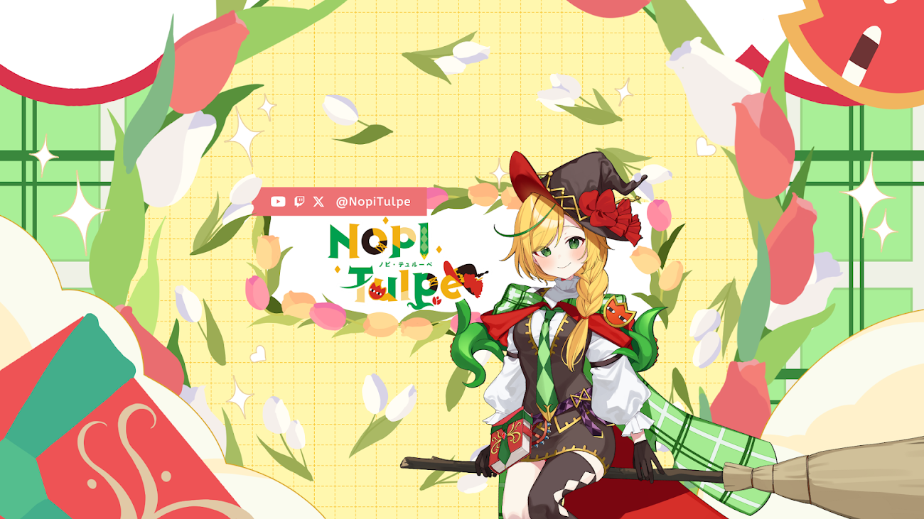 チャンネル「ノピ・テュルーペ - Nopi Tulpe -」のバナー