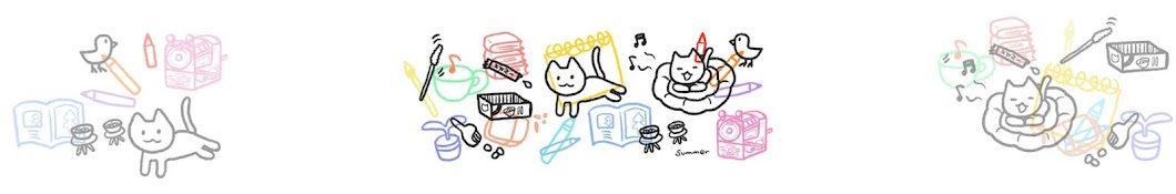 고양이스케치북CAT SKETCHBOOK Banner