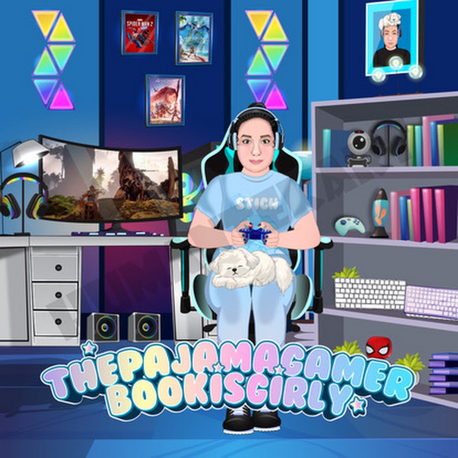 Thepajamagamerbookishgirly youtube