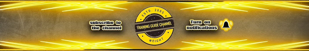 Weight Training Guide Channel Banner