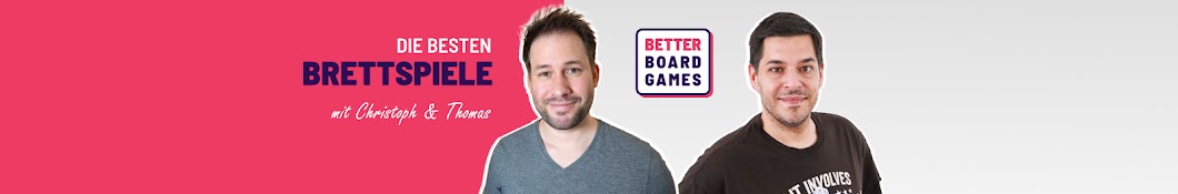 Better Board Games - Die besten Brettspiele Banner