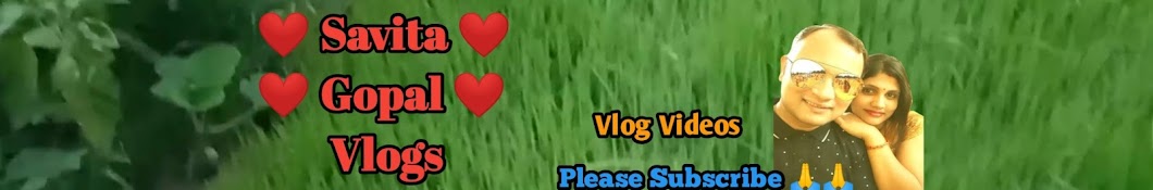 Savita Gopal Vlogs Banner