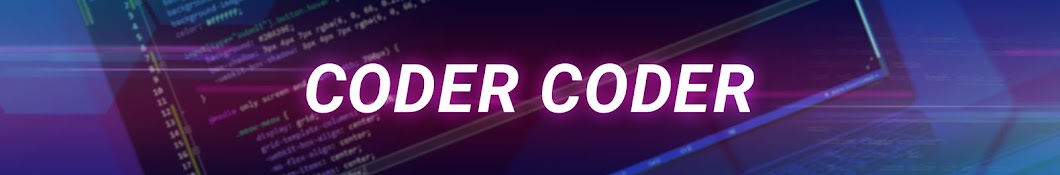 Coder Coder Banner