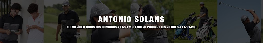 Antonio Solans Golf Banner