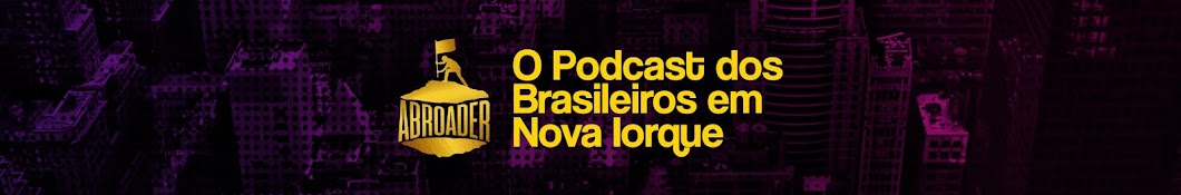 banner do Abroader Podcast