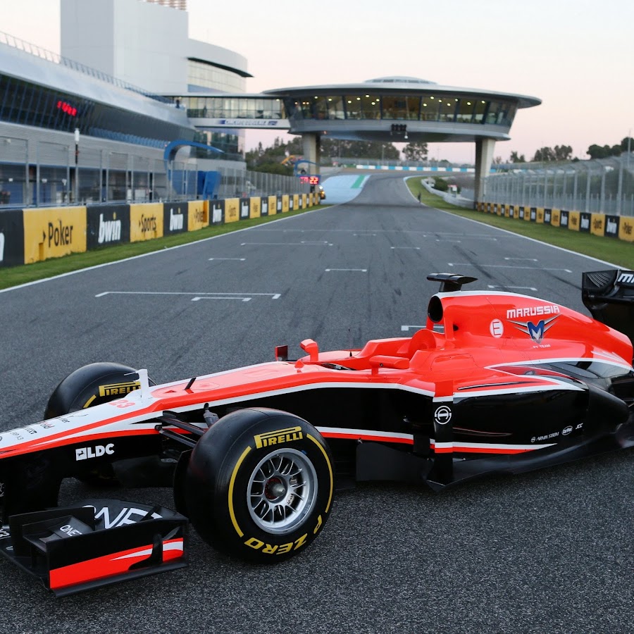 Скорость болида формулы 1. Marussia f1. Marussia Motors f1.