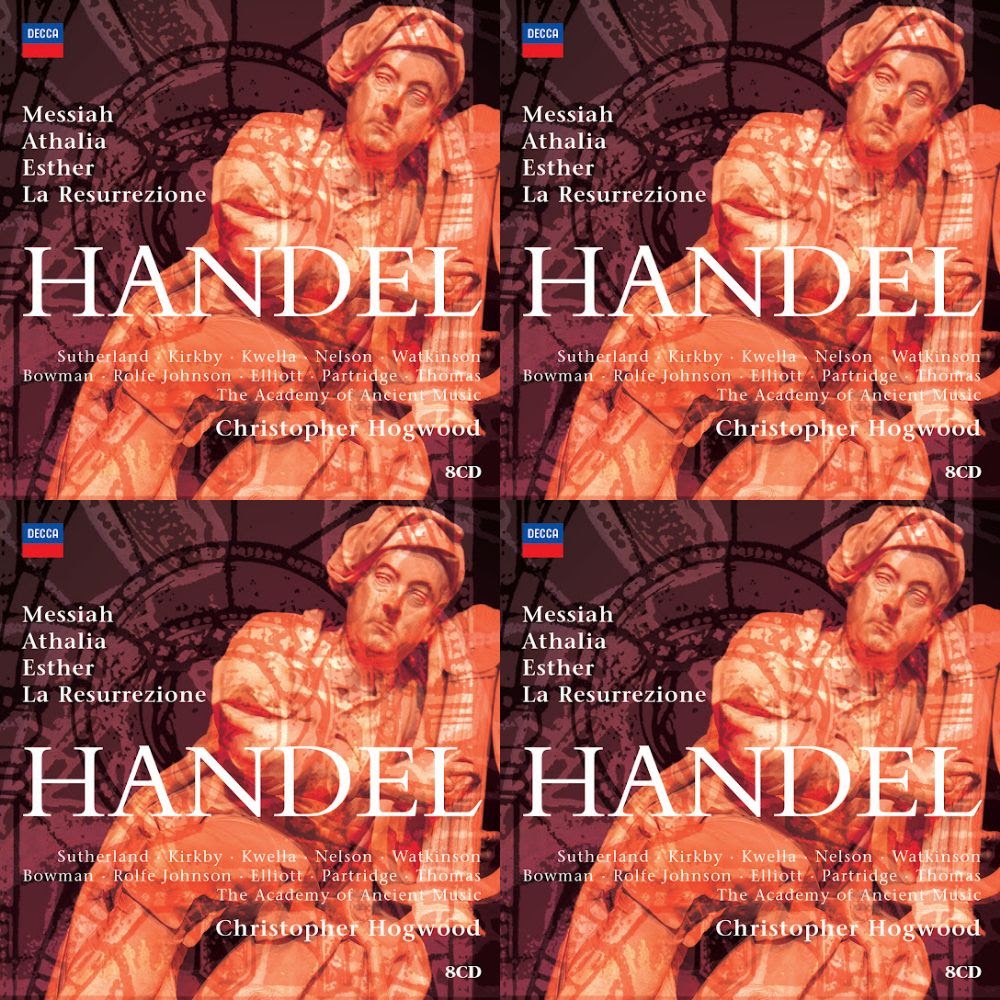 Christopher Hogwood: Conducts Handel Oratorios (Messiah, Athalia ...