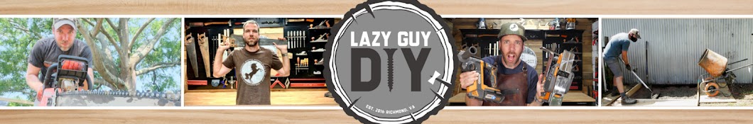 Lazy Guy DIY Banner