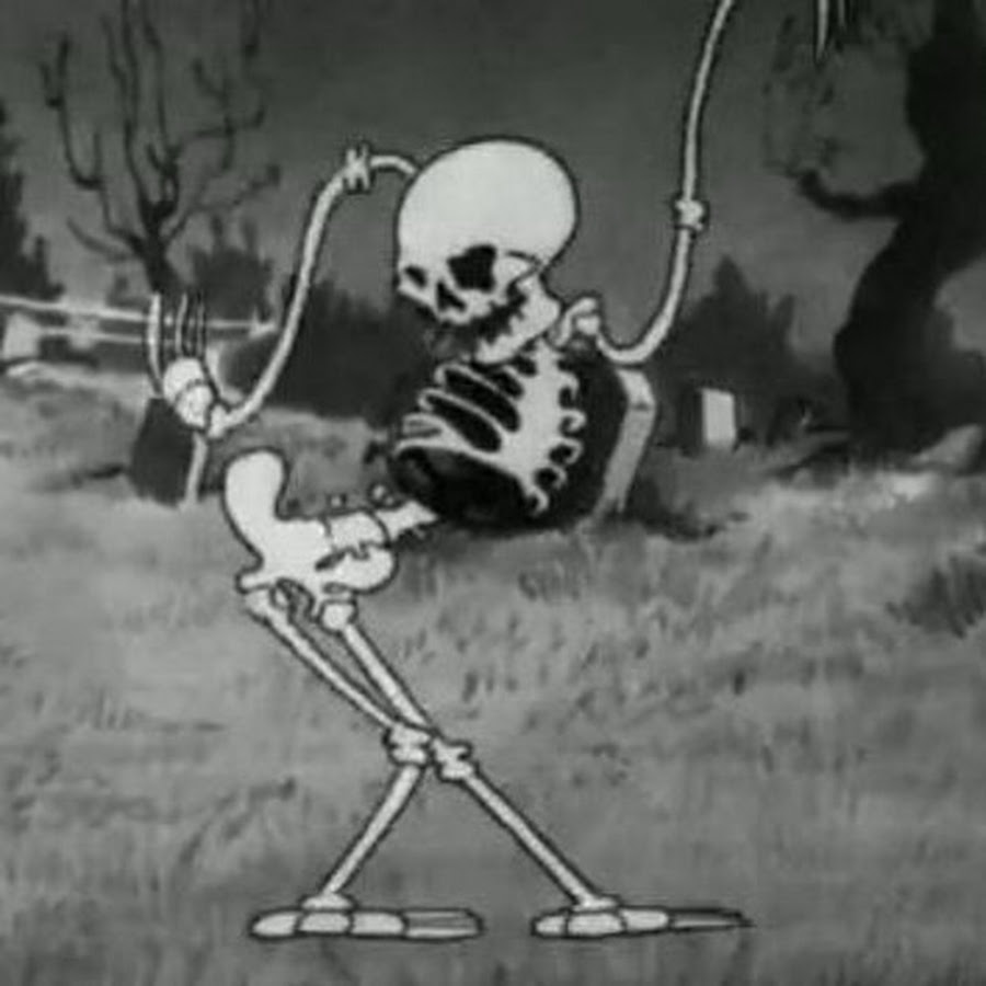 Halloween skeleton gif