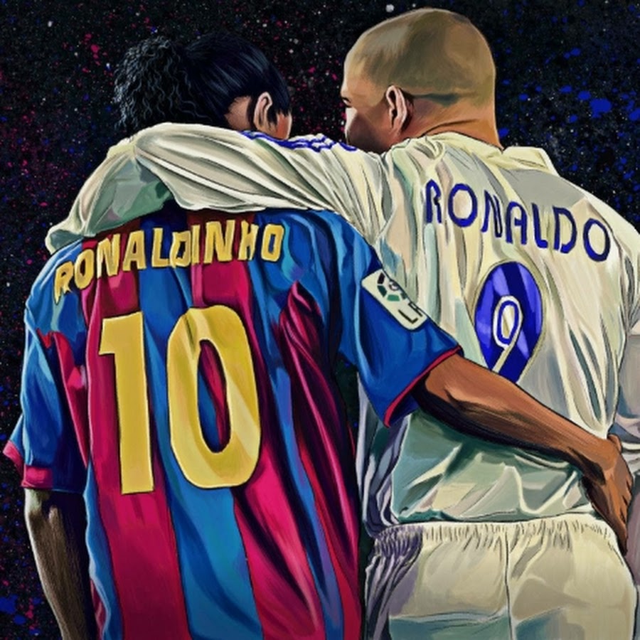 Ronaldo and Zidane Retro