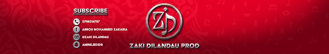 ZAKI DILANDAU OFFICIAL Banner