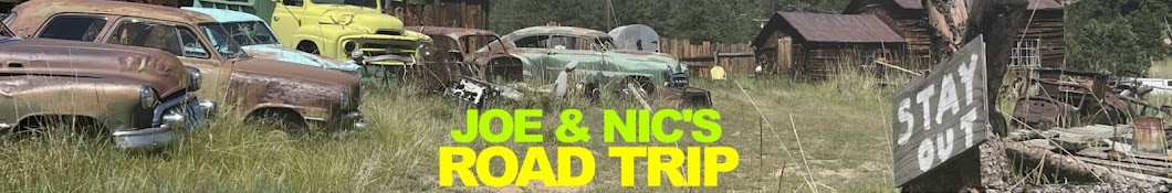 Joe & Nic's Road Trip Banner