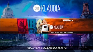 Soy Klaudia youtube banner