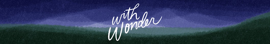 With Wonder Banner