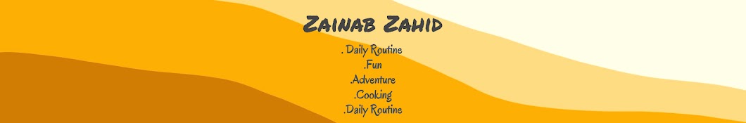 Zainab Zahid Banner