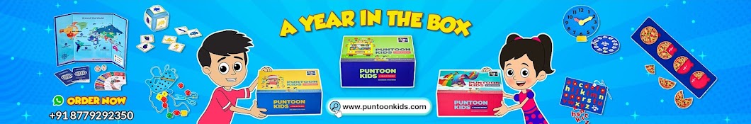 PunToon Kids Fun & Learn - English Banner