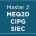 Master 2 MEQ2D - ex-CIPG