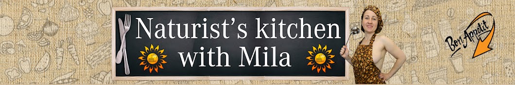 Naturist's kitchen Mila naturist Banner