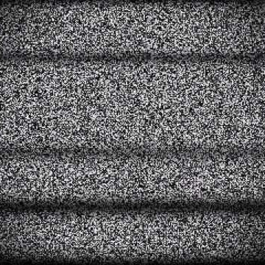 Серый экран телевизора