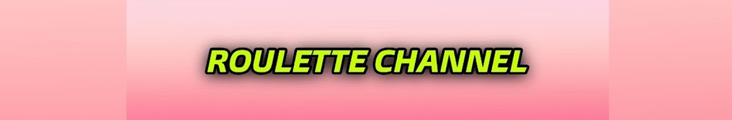 Roulette Channel Banner