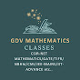 GDV Mathematics Classes