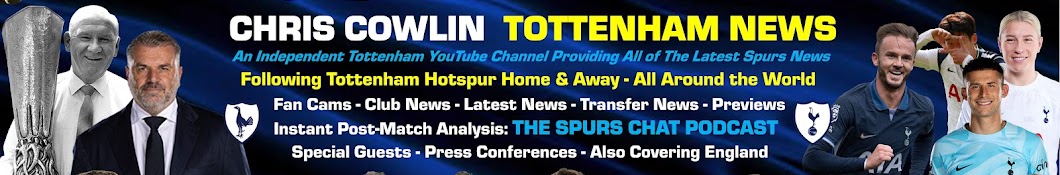 Tottenham Fan Chris Cowlin Banner
