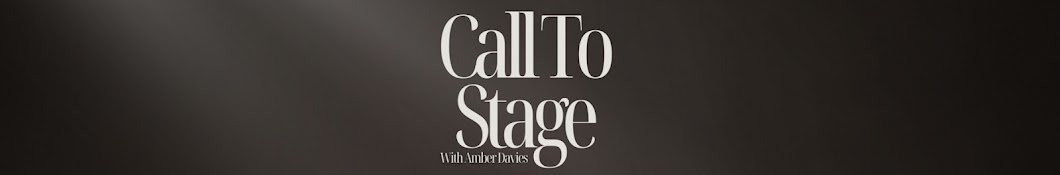 Call To Stage with Amber Davies