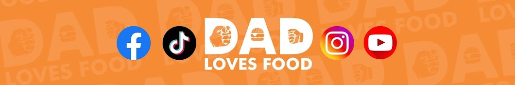 Dad Loves Food Banner