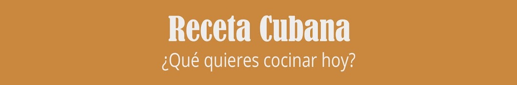 Receta Cubana Banner