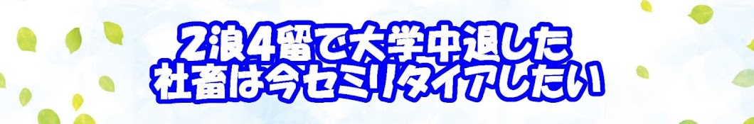 2浪4留で大学中退した社畜は今セミリタイアしたい