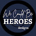 logo We Could Be Heroes Designs