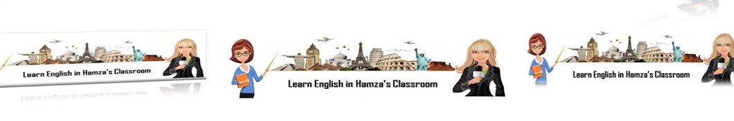 Learn English Hamza Classroom Banner