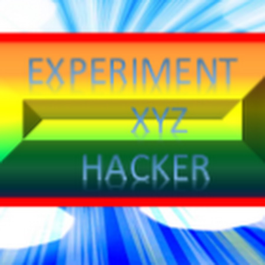 Experiment Xyz Hacker Youtube