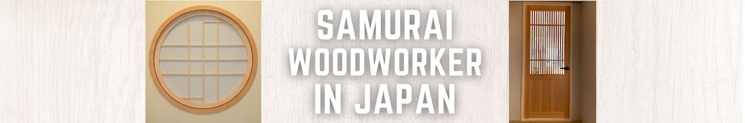 Samurai woodworker in Japan