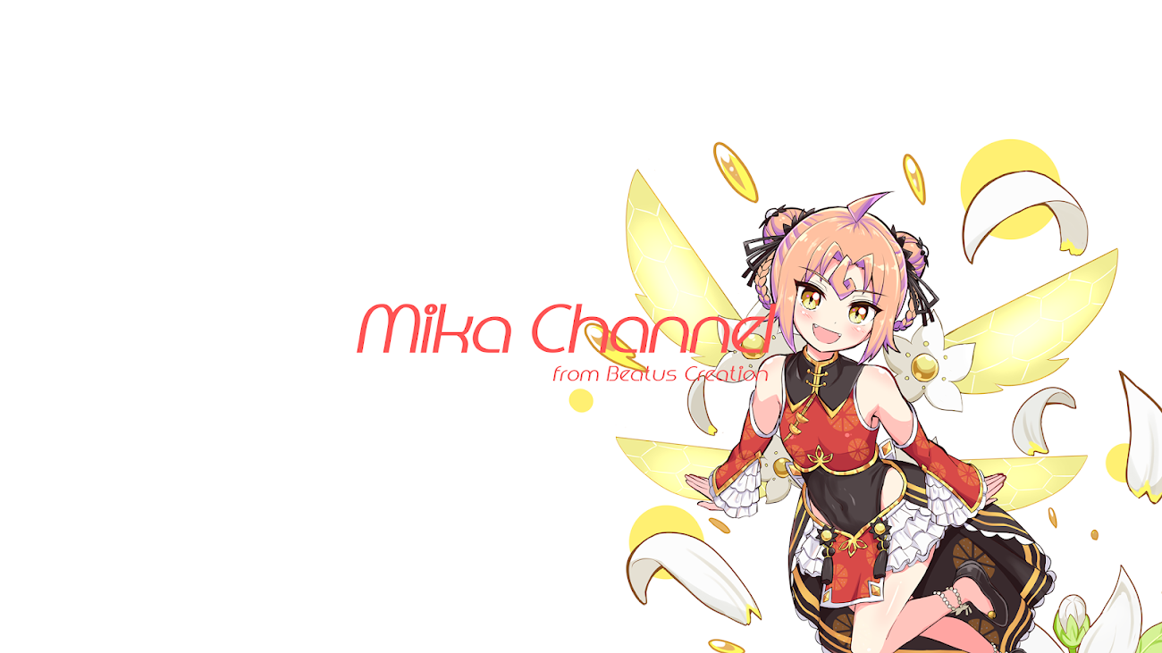 チャンネル「ミカ・ドロップ / Mika Drop🍊ドロップ団本拠地」のバナー