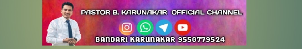 Pastor B.Karunakar official channel 