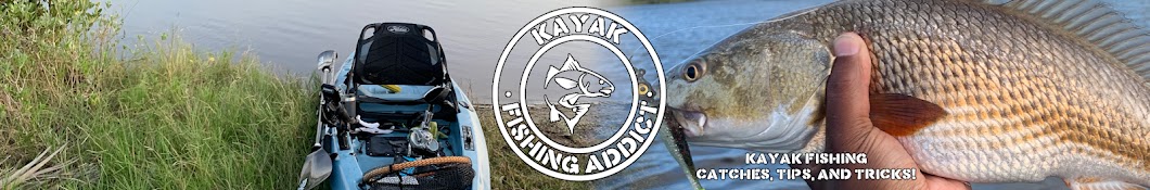 Kayak Fishing Addict Banner