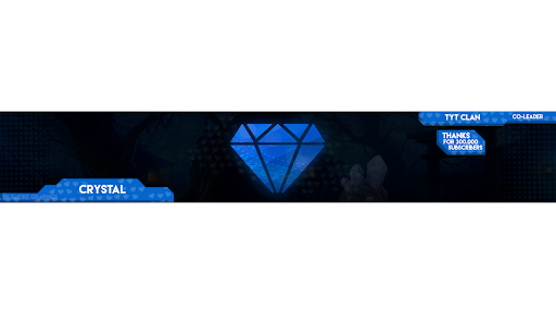 Crystal banner